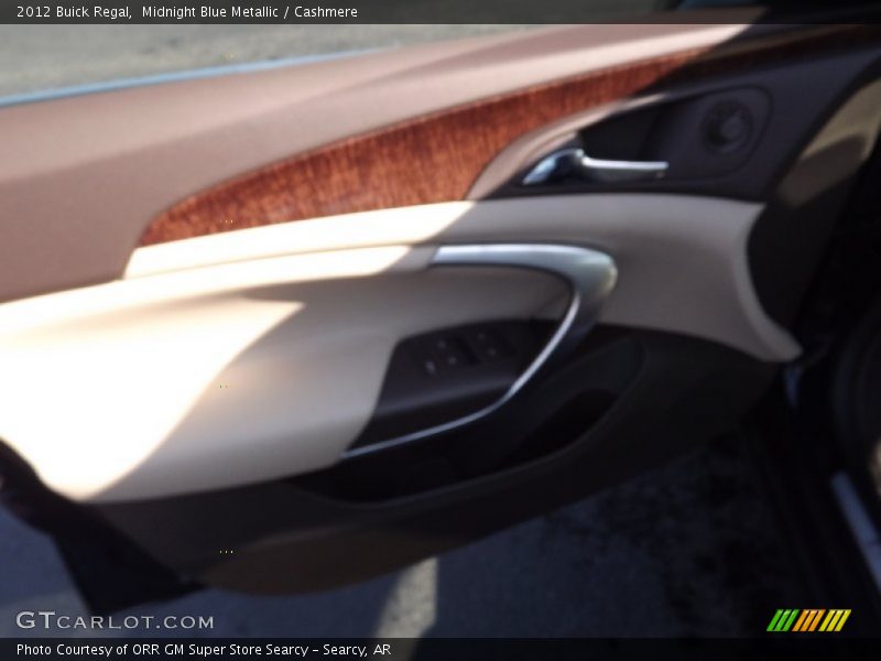 Midnight Blue Metallic / Cashmere 2012 Buick Regal