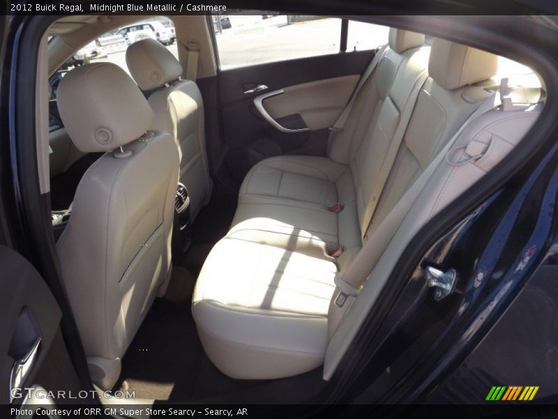 Midnight Blue Metallic / Cashmere 2012 Buick Regal