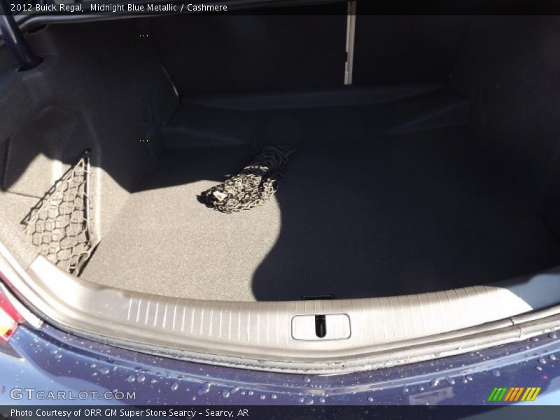Midnight Blue Metallic / Cashmere 2012 Buick Regal