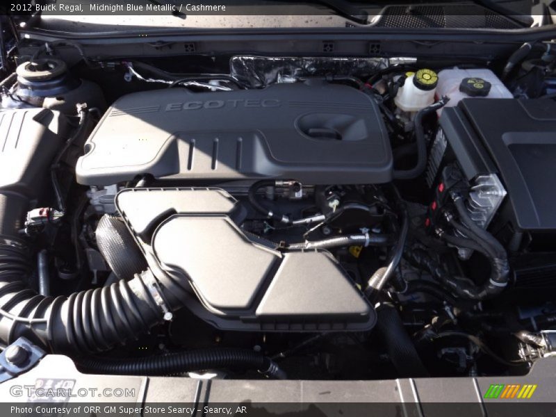 Midnight Blue Metallic / Cashmere 2012 Buick Regal
