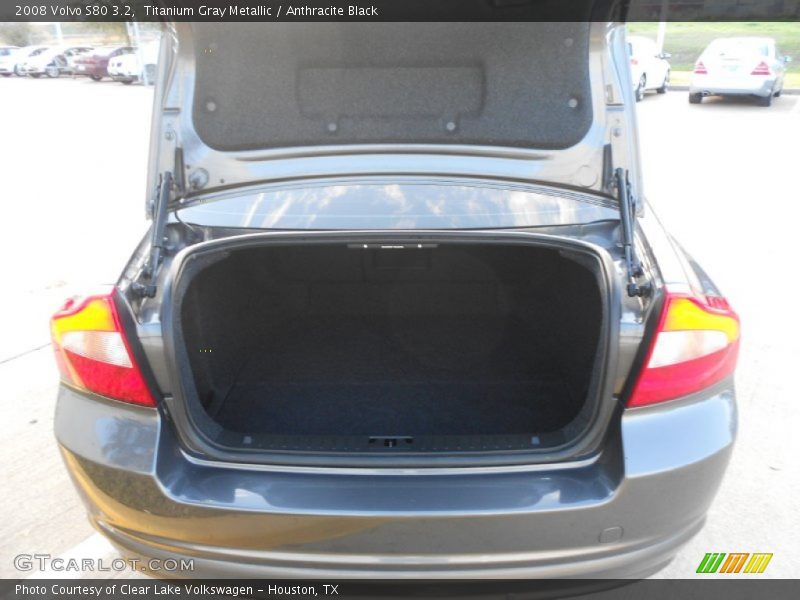 Titanium Gray Metallic / Anthracite Black 2008 Volvo S80 3.2