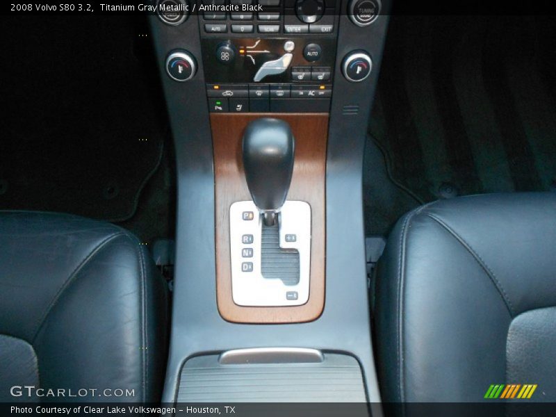Titanium Gray Metallic / Anthracite Black 2008 Volvo S80 3.2