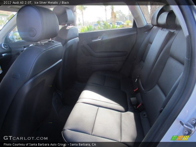 Ice Silver Metallic / Black 2012 Audi A3 2.0T