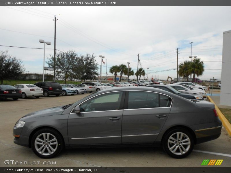 United Grey Metallic / Black 2007 Volkswagen Passat 2.0T Sedan