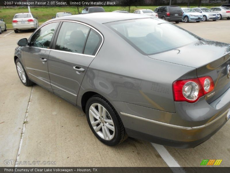 United Grey Metallic / Black 2007 Volkswagen Passat 2.0T Sedan