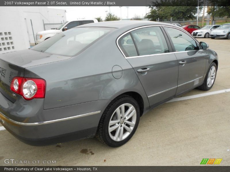 United Grey Metallic / Black 2007 Volkswagen Passat 2.0T Sedan