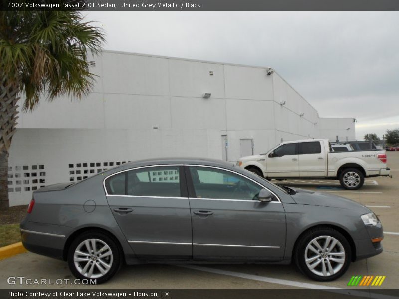 United Grey Metallic / Black 2007 Volkswagen Passat 2.0T Sedan