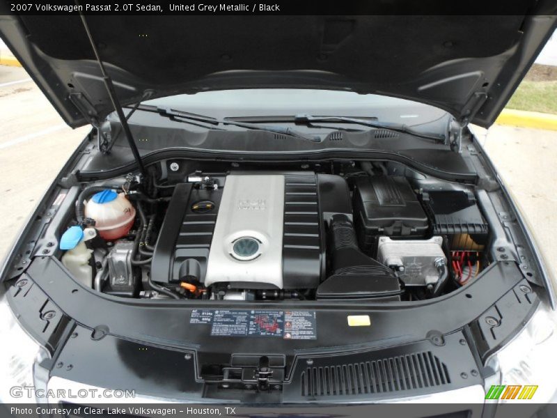 United Grey Metallic / Black 2007 Volkswagen Passat 2.0T Sedan