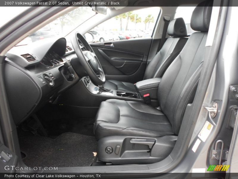 United Grey Metallic / Black 2007 Volkswagen Passat 2.0T Sedan