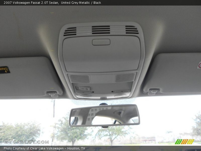United Grey Metallic / Black 2007 Volkswagen Passat 2.0T Sedan