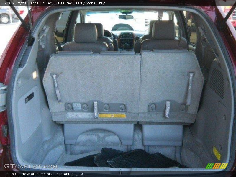 Salsa Red Pearl / Stone Gray 2006 Toyota Sienna Limited