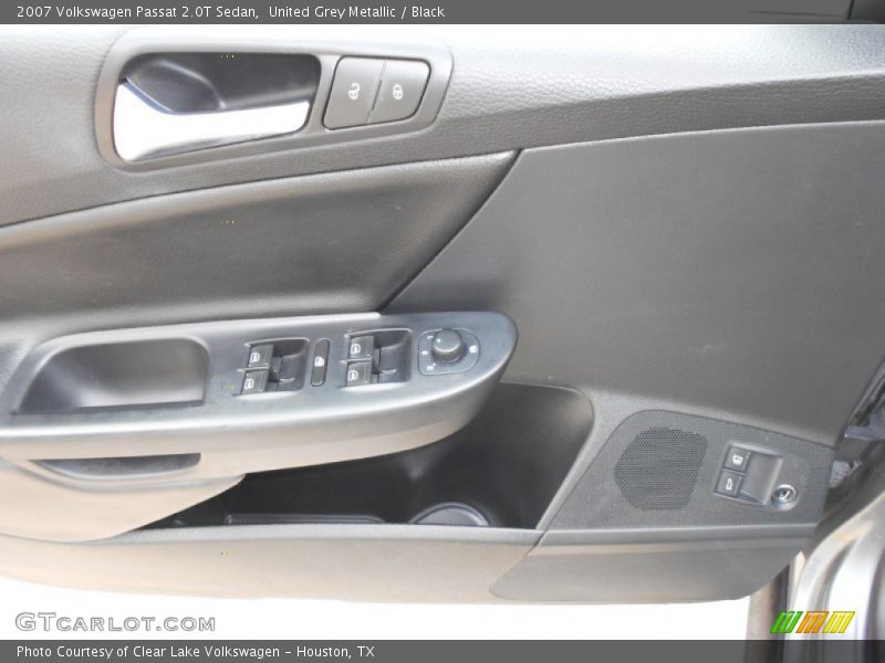 United Grey Metallic / Black 2007 Volkswagen Passat 2.0T Sedan