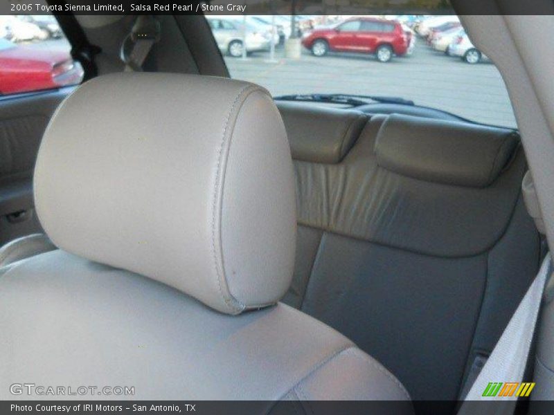 Salsa Red Pearl / Stone Gray 2006 Toyota Sienna Limited