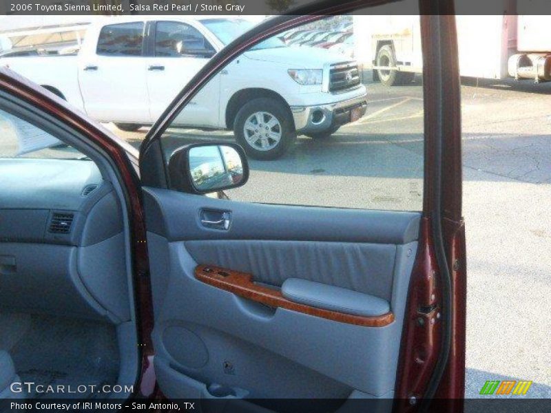 Salsa Red Pearl / Stone Gray 2006 Toyota Sienna Limited