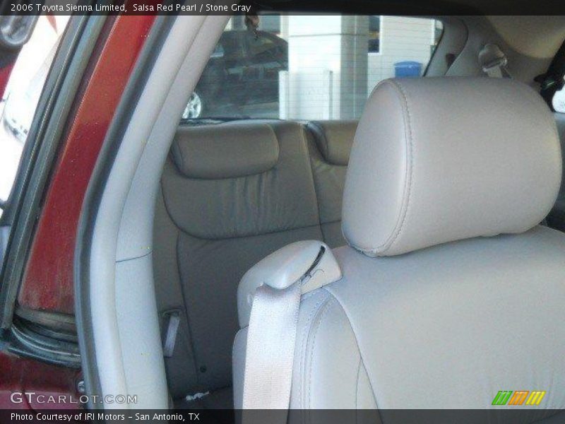 Salsa Red Pearl / Stone Gray 2006 Toyota Sienna Limited