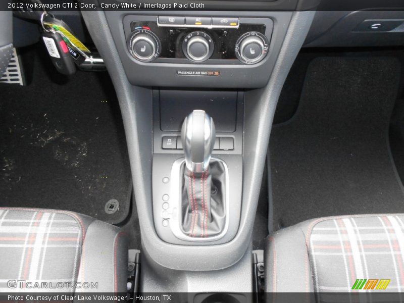  2012 GTI 2 Door 6 Speed Dual-Clutch Automatic Shifter