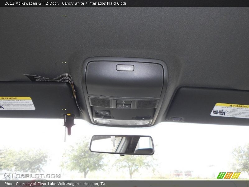 Candy White / Interlagos Plaid Cloth 2012 Volkswagen GTI 2 Door