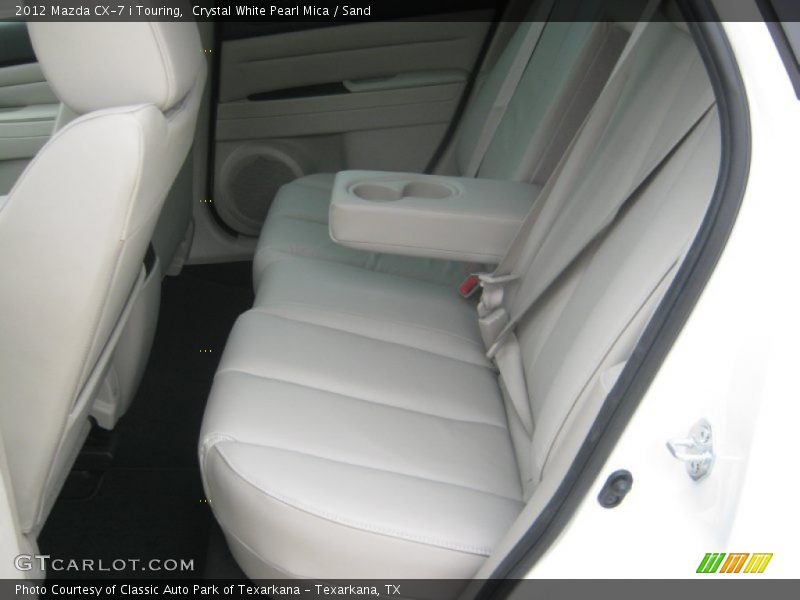 Crystal White Pearl Mica / Sand 2012 Mazda CX-7 i Touring