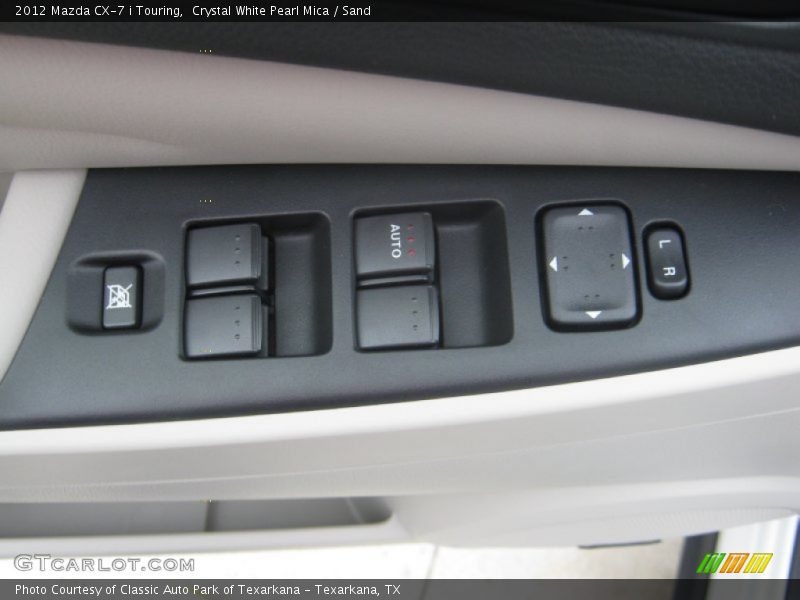 Crystal White Pearl Mica / Sand 2012 Mazda CX-7 i Touring