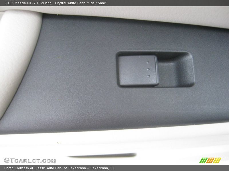 Crystal White Pearl Mica / Sand 2012 Mazda CX-7 i Touring