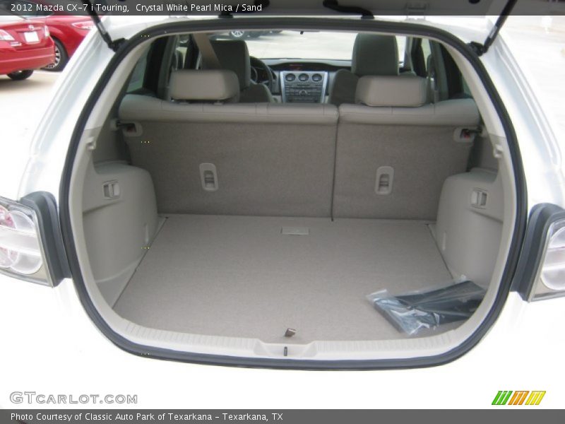 Crystal White Pearl Mica / Sand 2012 Mazda CX-7 i Touring