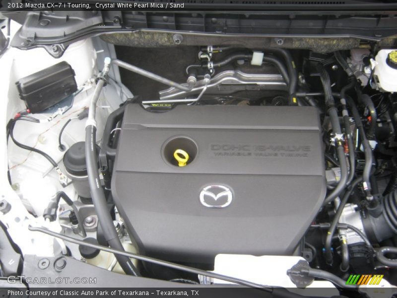 Crystal White Pearl Mica / Sand 2012 Mazda CX-7 i Touring