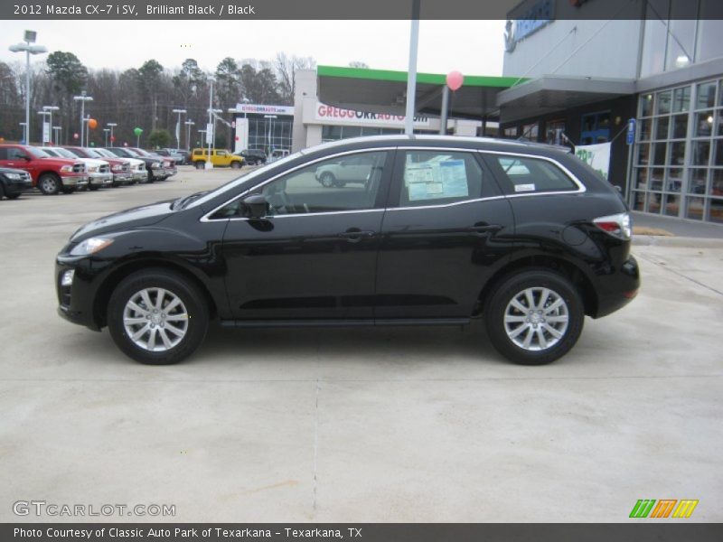 Brilliant Black / Black 2012 Mazda CX-7 i SV