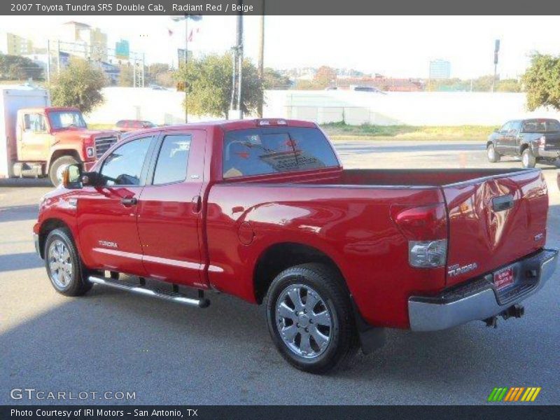 Radiant Red / Beige 2007 Toyota Tundra SR5 Double Cab