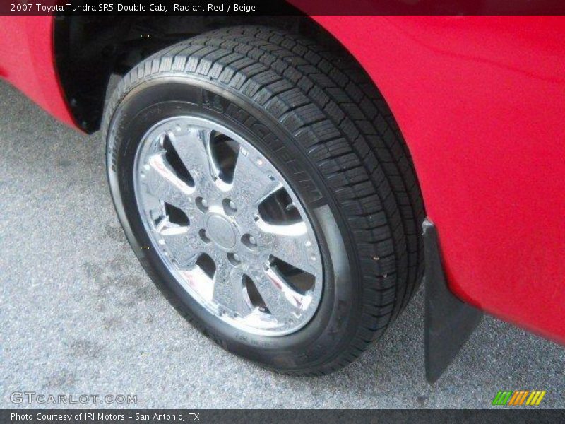 Radiant Red / Beige 2007 Toyota Tundra SR5 Double Cab