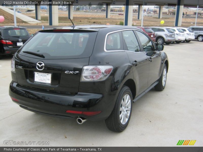 Brilliant Black / Black 2012 Mazda CX-7 i SV