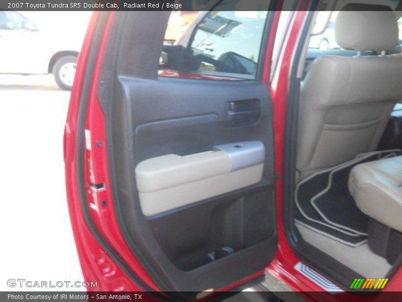 Radiant Red / Beige 2007 Toyota Tundra SR5 Double Cab