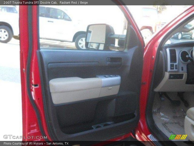 Radiant Red / Beige 2007 Toyota Tundra SR5 Double Cab