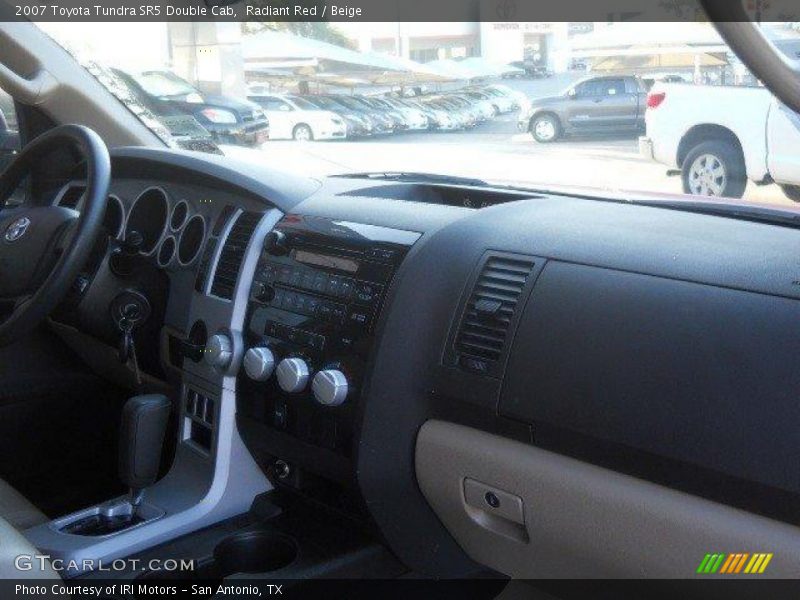 Radiant Red / Beige 2007 Toyota Tundra SR5 Double Cab