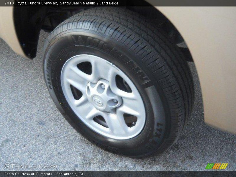 Sandy Beach Metallic / Sand Beige 2010 Toyota Tundra CrewMax