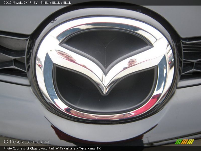 Brilliant Black / Black 2012 Mazda CX-7 i SV