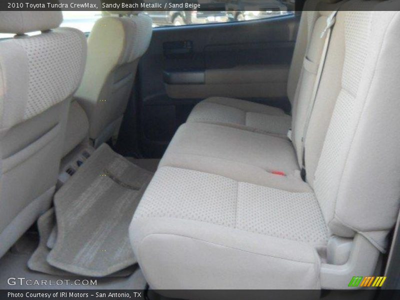Sandy Beach Metallic / Sand Beige 2010 Toyota Tundra CrewMax
