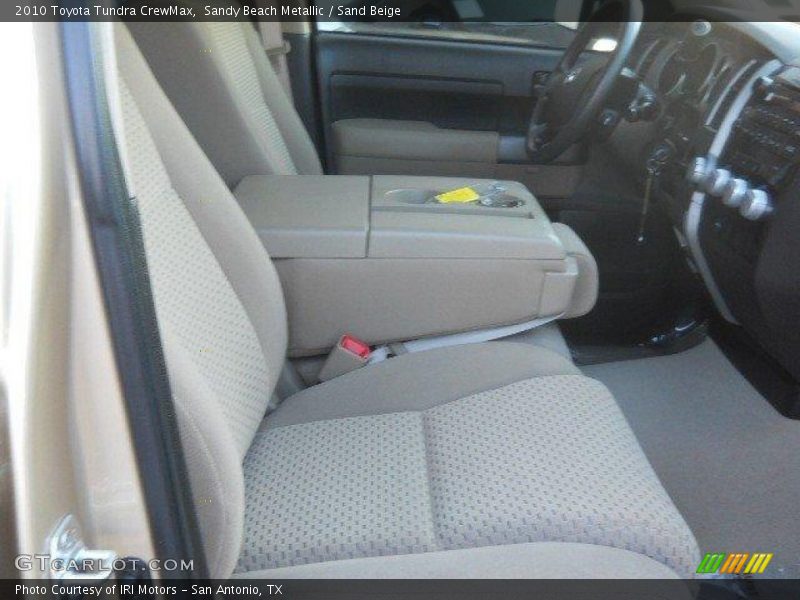 Sandy Beach Metallic / Sand Beige 2010 Toyota Tundra CrewMax