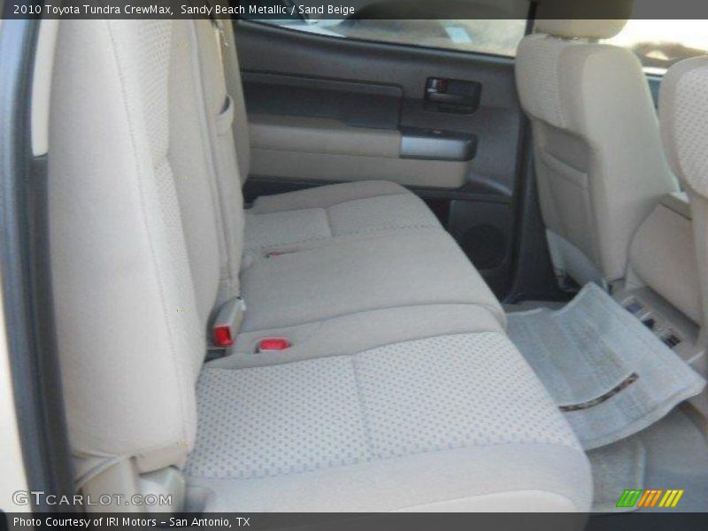 Sandy Beach Metallic / Sand Beige 2010 Toyota Tundra CrewMax