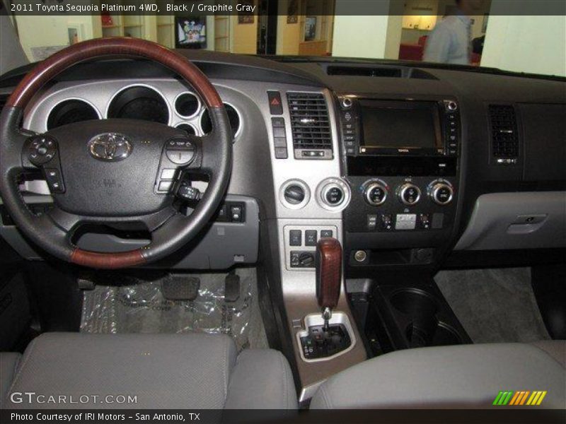 Black / Graphite Gray 2011 Toyota Sequoia Platinum 4WD