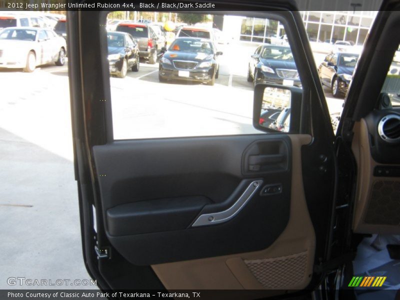 Black / Black/Dark Saddle 2012 Jeep Wrangler Unlimited Rubicon 4x4