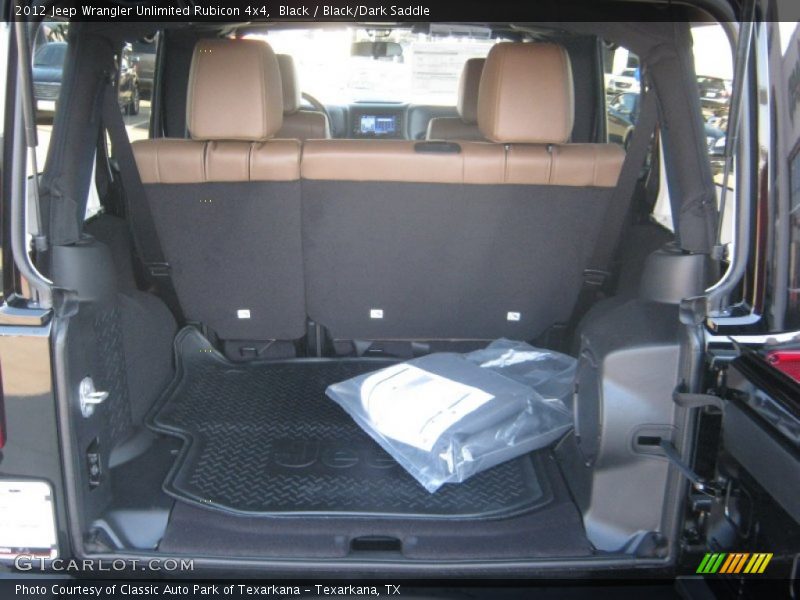Black / Black/Dark Saddle 2012 Jeep Wrangler Unlimited Rubicon 4x4