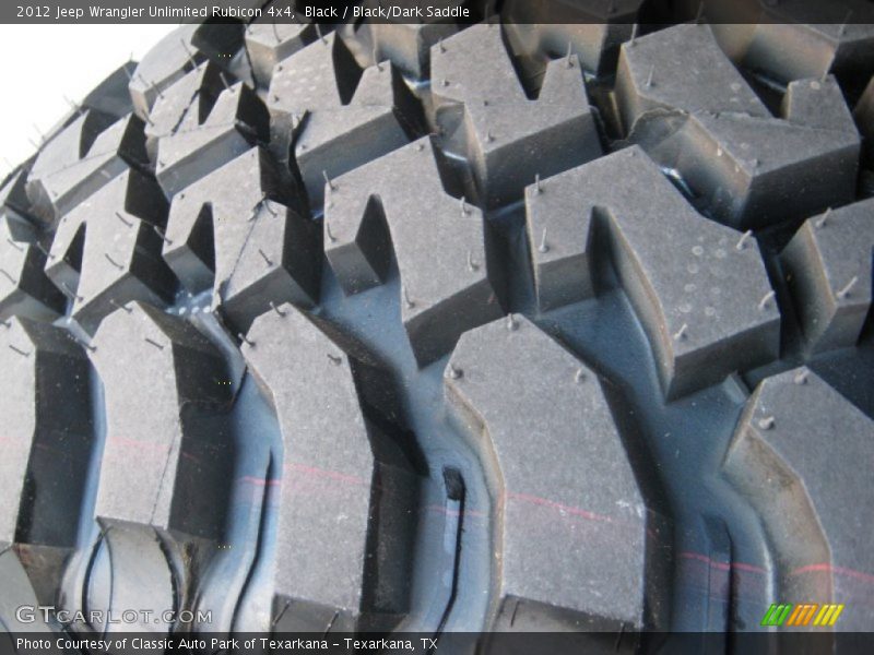 Black / Black/Dark Saddle 2012 Jeep Wrangler Unlimited Rubicon 4x4