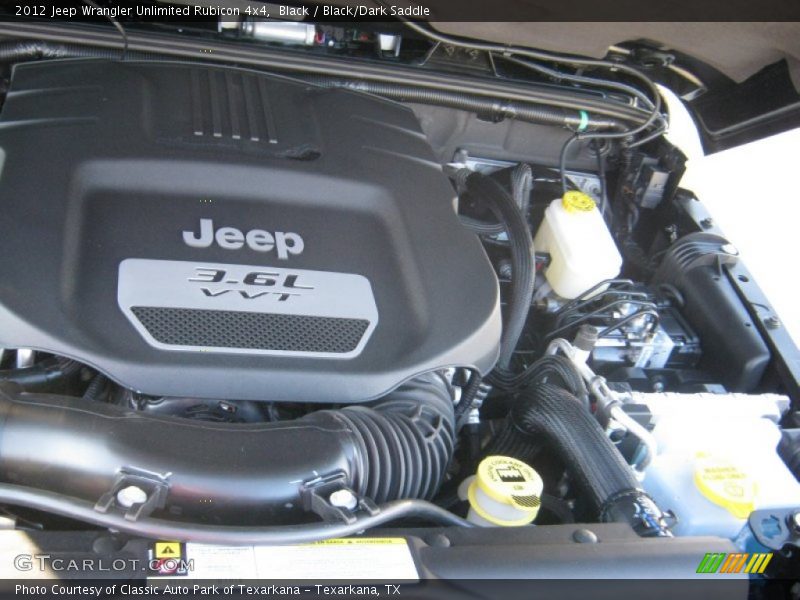 Black / Black/Dark Saddle 2012 Jeep Wrangler Unlimited Rubicon 4x4