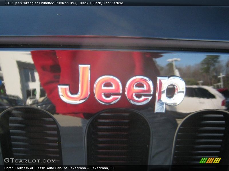 Black / Black/Dark Saddle 2012 Jeep Wrangler Unlimited Rubicon 4x4