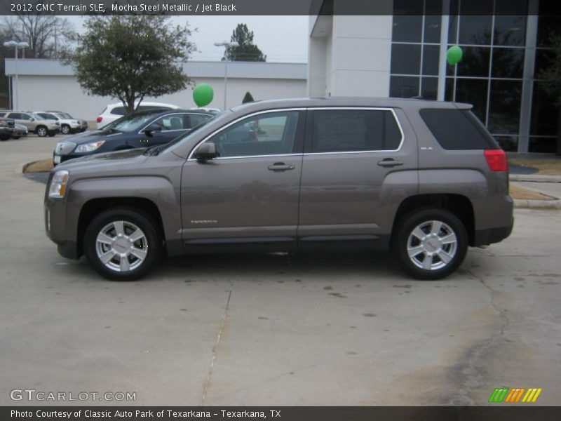 Mocha Steel Metallic / Jet Black 2012 GMC Terrain SLE