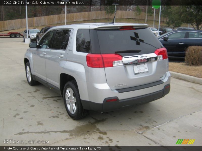 Quicksilver Metallic / Jet Black 2012 GMC Terrain SLE
