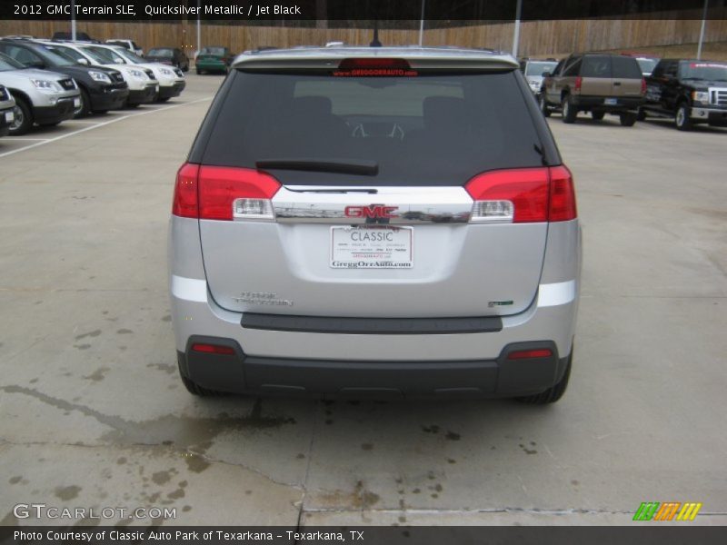 Quicksilver Metallic / Jet Black 2012 GMC Terrain SLE