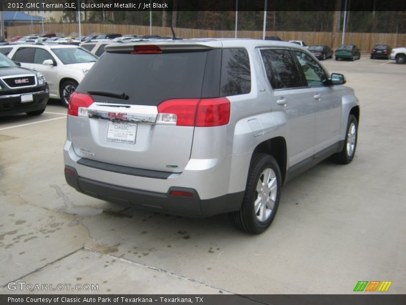Quicksilver Metallic / Jet Black 2012 GMC Terrain SLE