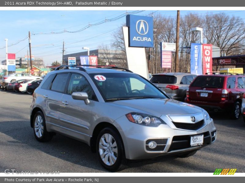 Palladium Metallic / Ebony 2011 Acura RDX Technology SH-AWD