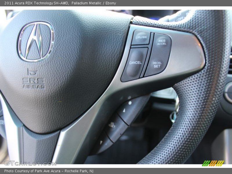 Palladium Metallic / Ebony 2011 Acura RDX Technology SH-AWD